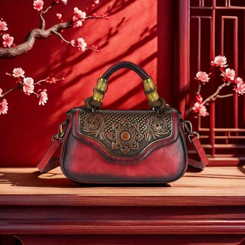 Women's Retro Slanting Catch Bag